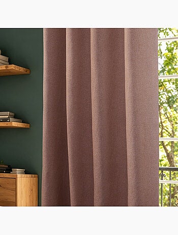 Rideaux occultant & obscurcissant - coton pur - 100% polyester