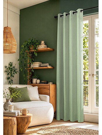 Rideaux occultant & obscurcissant - coton pur - 100% polyester
