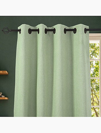 Rideaux occultant & obscurcissant - coton pur - 100% polyester