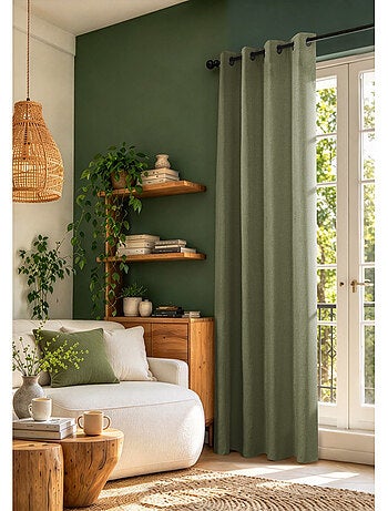 Rideaux occultant & obscurcissant - coton pur - 100% polyester