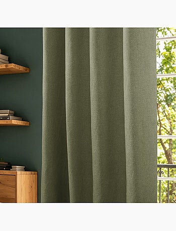 Rideaux occultant & obscurcissant - coton pur - 100% polyester
