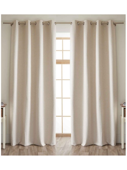 Rideaux Occultant & Obscurcissant - Le Fil d'Ariane - 100% Polyester - Kiabi