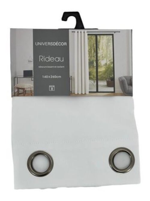 Rideaux Occultant & Obscurcissant - Univers Décor - 100% Polyester - Kiabi