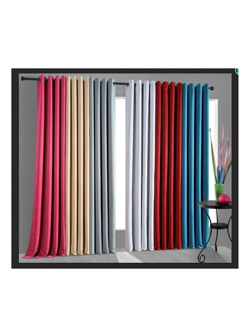 Rideaux Occultant & Obscurcissant - Univers Décor - 100% Polyester - Kiabi