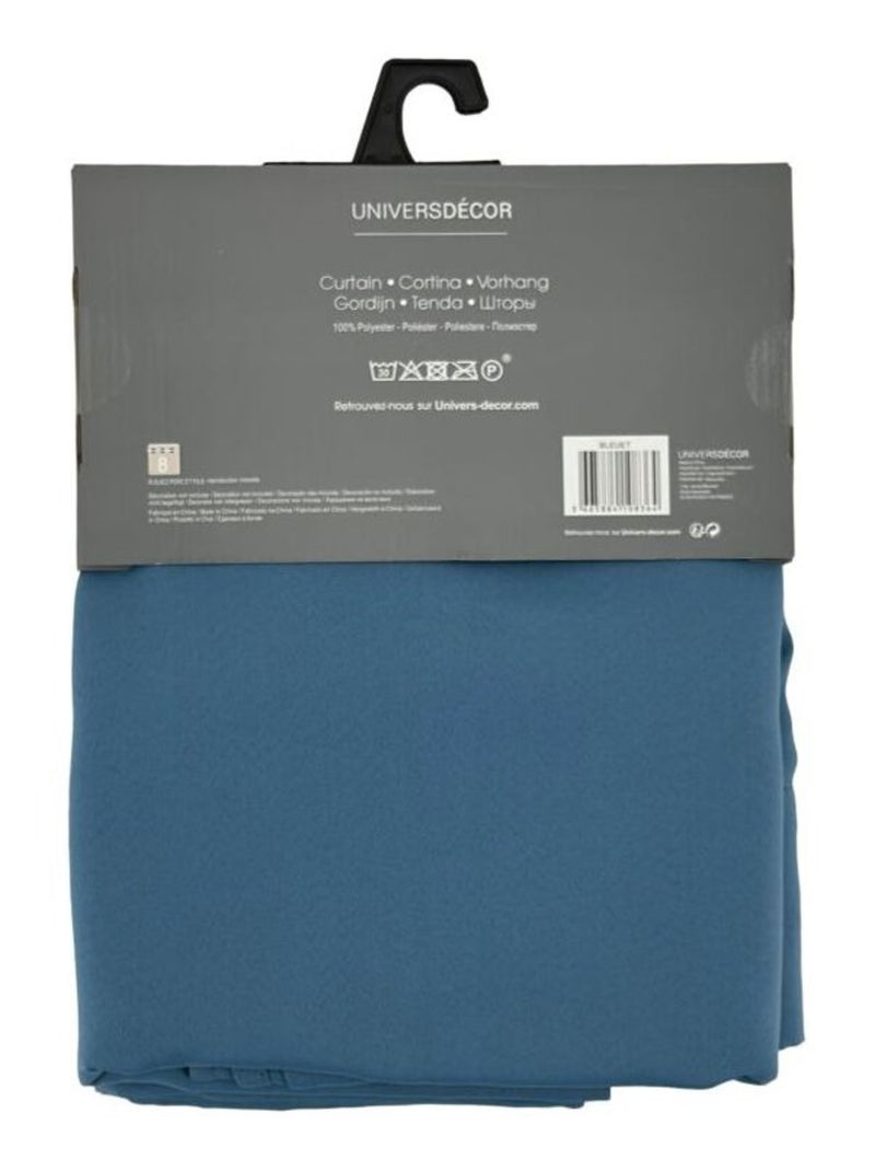 Rideaux Occultant & Obscurcissant - Univers Décor - 100% Polyester Bleu - Kiabi