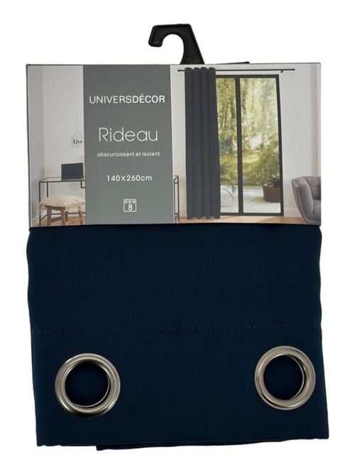 Rideaux Occultant & Obscurcissant - Univers Décor - 100% Polyester - Kiabi