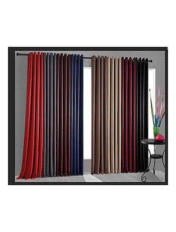 Rideaux Occultant & Obscurcissant - Univers Décor - 100% Polyester