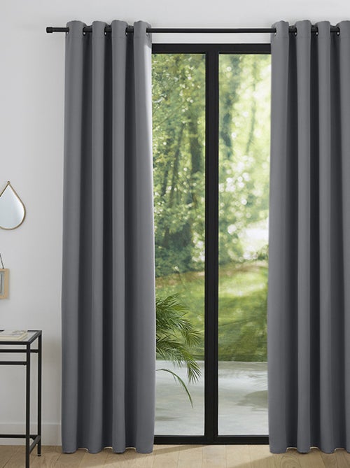 Rideaux Occultant & Obscurcissant - Univers Décor - 100% Polyester - Kiabi