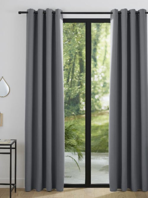 Rideaux Occultant & Obscurcissant - Univers Décor - 100% Polyester - Kiabi