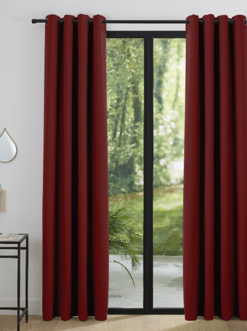 Rideaux Occultant & Obscurcissant - Univers Décor - 100% Polyester - Kiabi