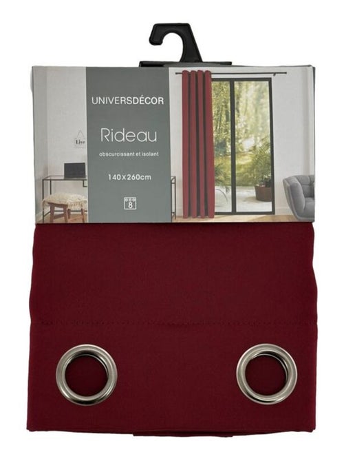 Rideaux Occultant & Obscurcissant - Univers Décor - 100% Polyester - Kiabi