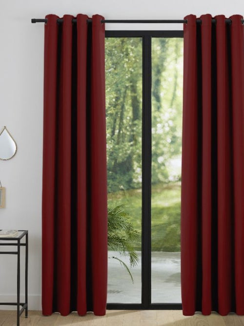 Rideaux Occultant & Obscurcissant - Univers Décor - 100% Polyester - Kiabi