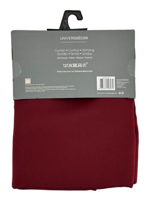 Rideaux Occultant & Obscurcissant - Univers Décor - 100% Polyester - Kiabi