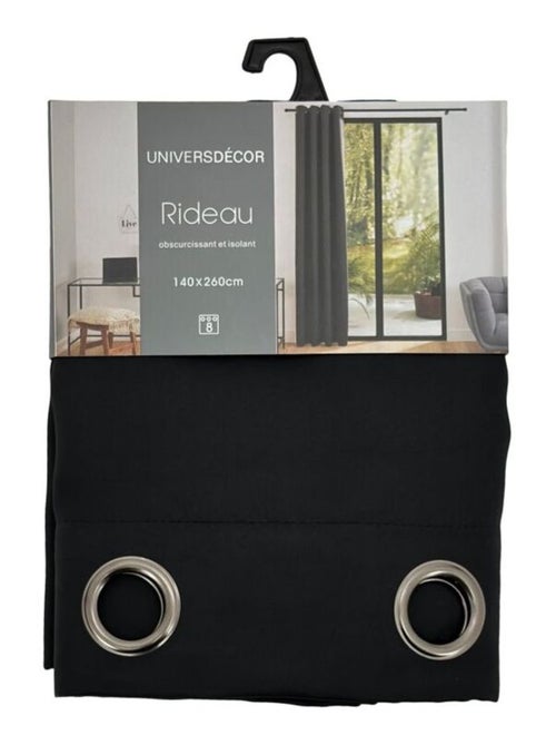 Rideaux Occultant & Obscurcissant - Univers Décor - 100% Polyester - Kiabi
