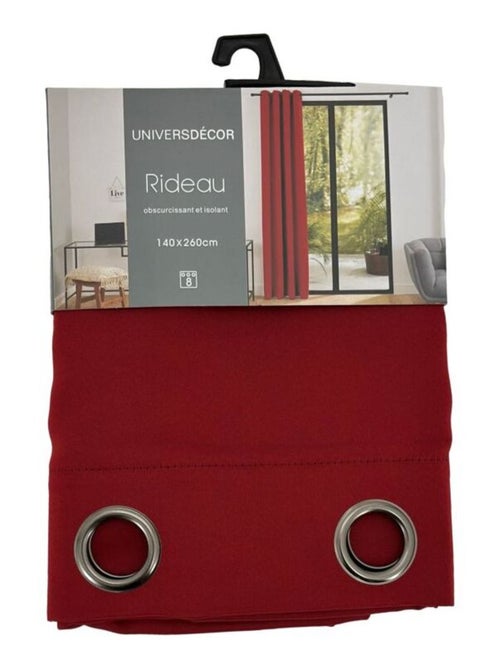 Rideaux Occultant & Obscurcissant - Univers Décor - 100% Polyester - Kiabi