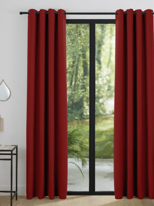 Rideaux Occultant & Obscurcissant - Univers Décor - 100% Polyester - Kiabi