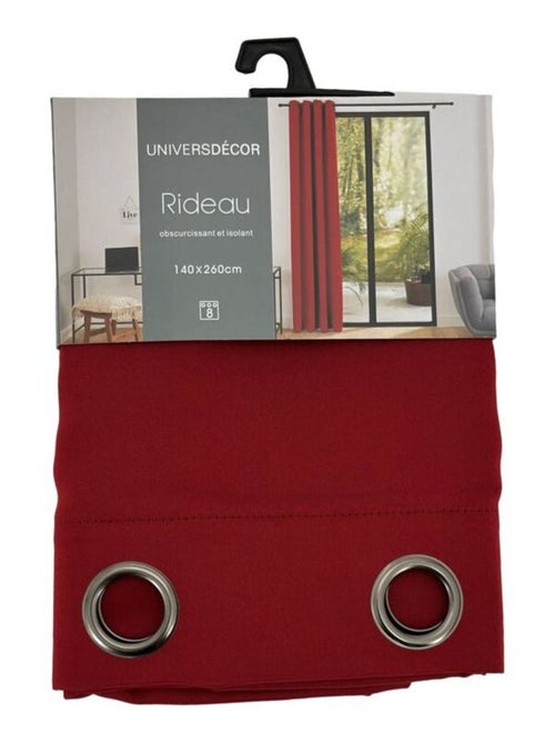 Rideaux Occultant & Obscurcissant - Univers Décor - 100% Polyester - Kiabi