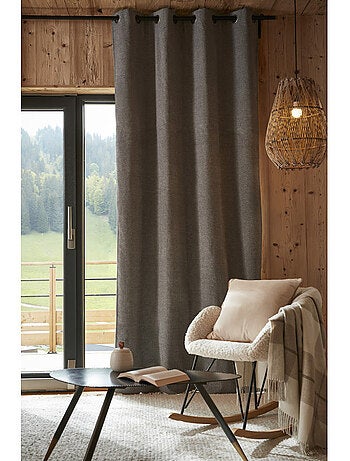 Rideaux occultant thermique & phonique - le fil d'ariane - 100% polyester
