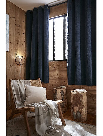 Rideaux occultant thermique & phonique - le fil d'ariane - 100% polyester