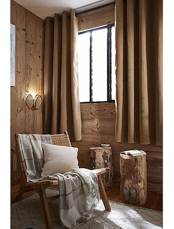 Rideaux occultant thermique & phonique - le fil d'ariane - 100% polyester
