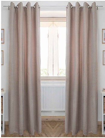 Rideaux occultant thermique & phonique - le fil d'ariane - 100% polyester