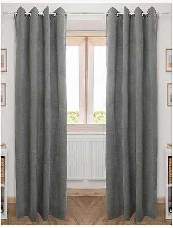 Rideaux occultant thermique & phonique - le fil d'ariane - 100% polyester