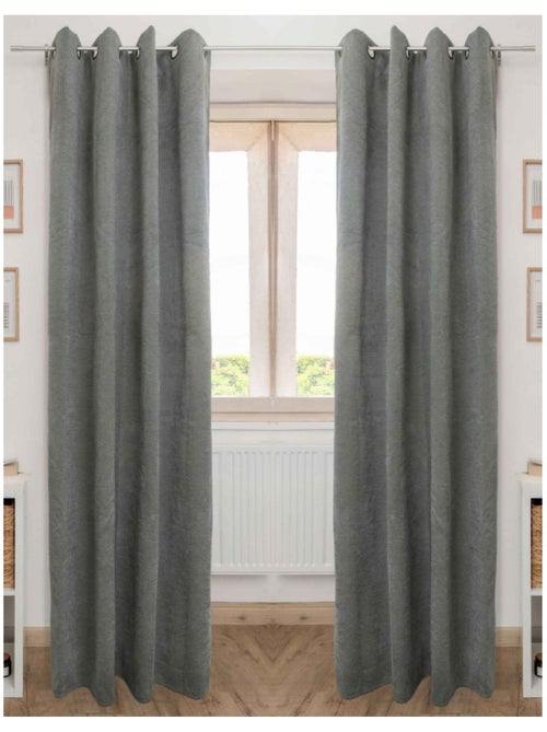 Rideaux occultant thermique & phonique - le fil d'ariane - 100% polyester - Kiabi Rideaux occultant thermique & phonique - le fil d'ariane - 100% polyester - Kiabi