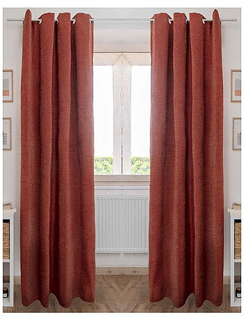 Rideaux occultant thermique & phonique - le fil d'ariane - 100% polyester