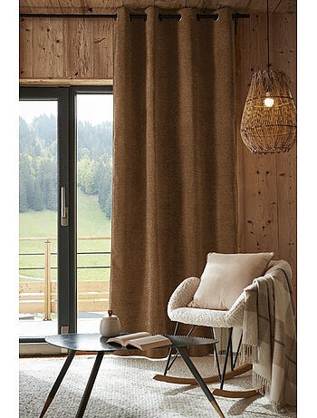 Rideaux occultant thermique & phonique - l'effet papillon - 100% polyester