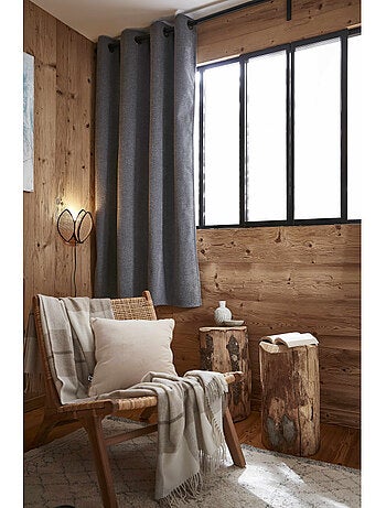 Rideaux occultant thermique & phonique - l'effet papillon - 100% polyester
