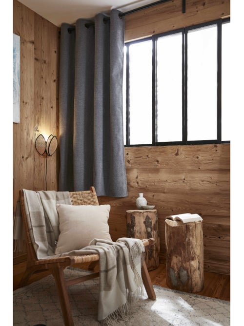 Rideaux occultant thermique & phonique - l'effet papillon - 100% polyester - Kiabi Rideaux occultant thermique & phonique - l'effet papillon - 100% polyester - Kiabi