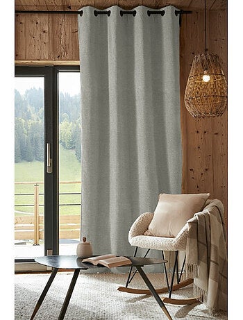 Rideaux occultant thermique & phonique - l'effet papillon - 100% polyester