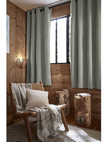 Rideaux occultant thermique & phonique - l'effet papillon - 100% polyester
