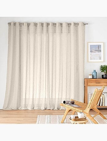 Rideaux polycoton carlin promo linge