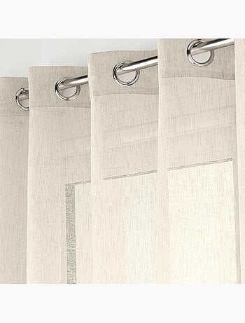 Rideaux polycoton carlin promo linge