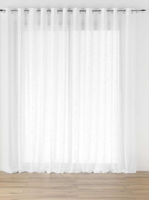 Rideaux Polycoton CARLIN PROMO LINGE - Kiabi