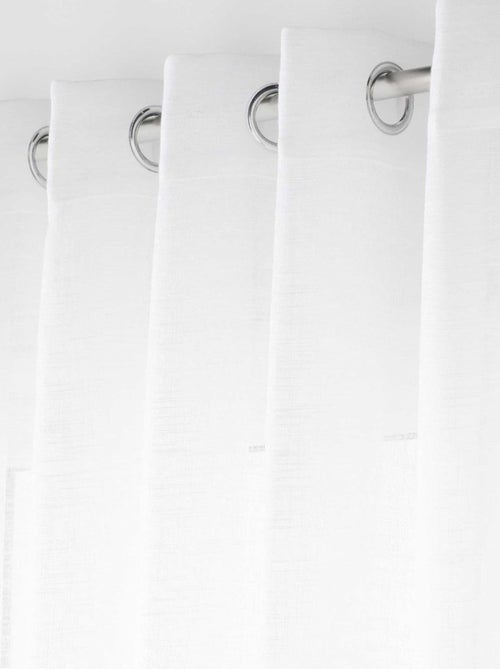Rideaux Polycoton CARLIN PROMO LINGE - Kiabi