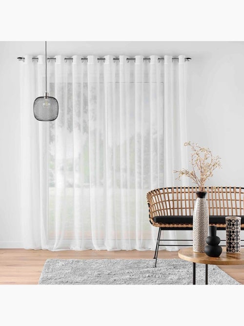 Rideaux Polycoton HALTONA PROMO LINGE - Kiabi