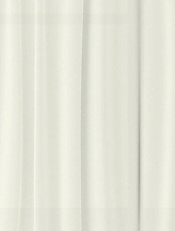 Rideaux unicolore beige - 2 pièces - L180 cm x H 160cm