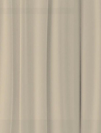 Rideaux unicolore beige foncé - 2 pièces - L180 cm x H 160cm