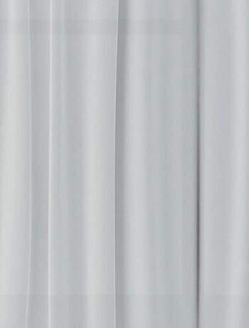 Rideaux unicolore gris - 2 pièces - l180 cm x h 160cm
