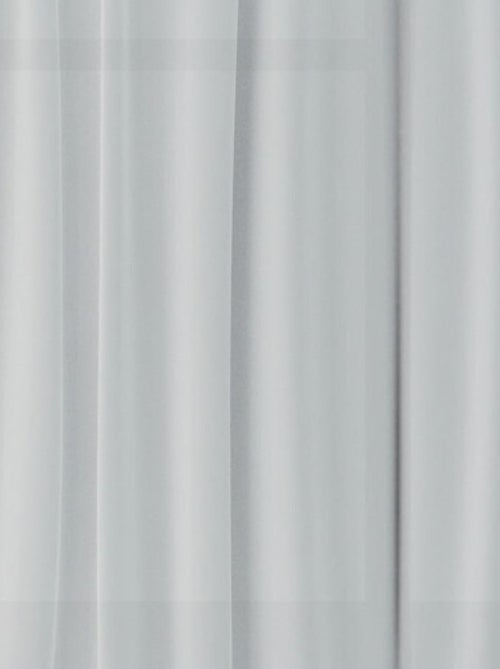 Rideaux unicolore gris - 2 pièces - L180 cm x H 160cm - Kiabi