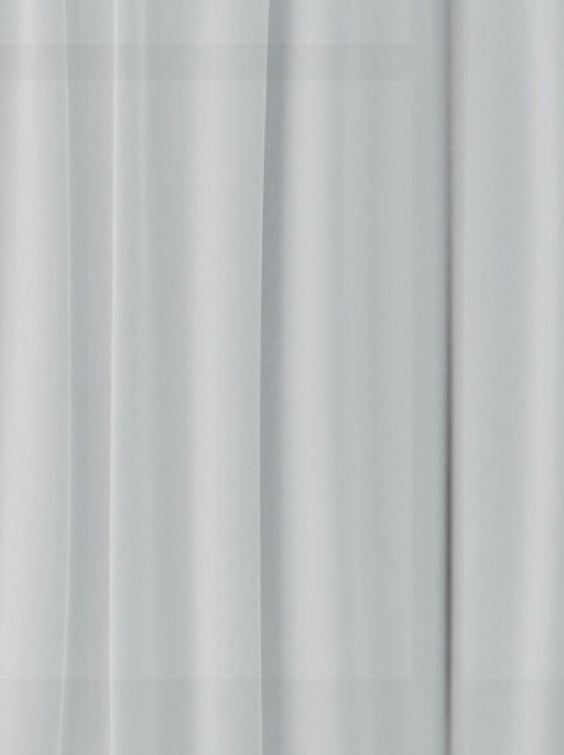Rideaux unicolore gris - 2 pièces - L180 cm x H 160cm Gris - Kiabi
