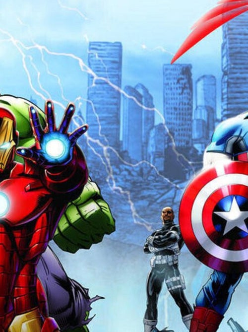 Rideaux voilage Equipe Avengers Marvel 180X160 cm - Kiabi