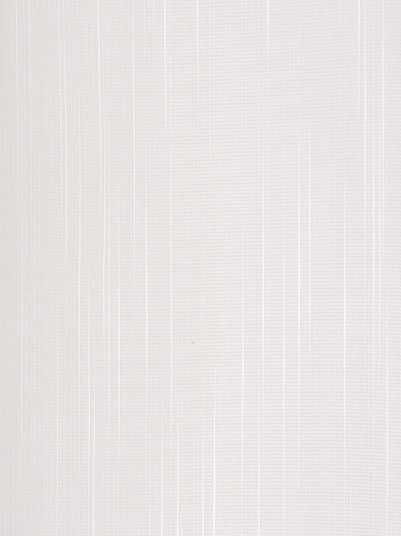 Rideaux Voilages étamine, lot de 2 voilages - Prêt à poser. Blanc - Kiabi