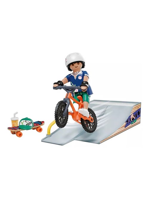 Rider avec rampe, skate et BMX - Kiabi