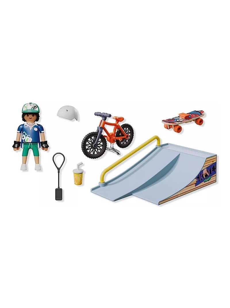 Rider avec rampe, skate et BMX N/A - Kiabi