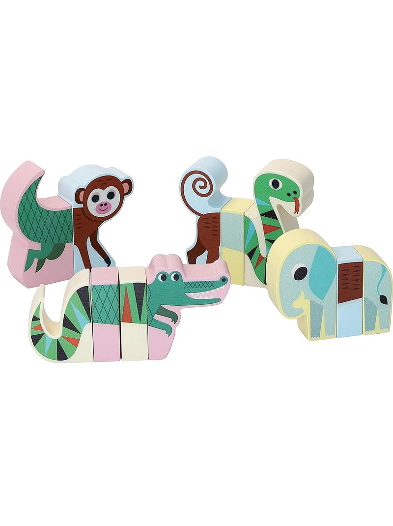 Rigol'animo Jungle Ingela P. Arrhenius Vert - Kiabi