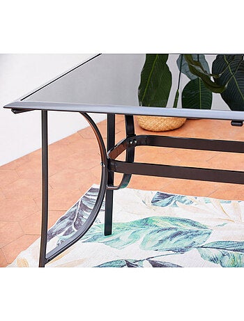 RIMINI Table de jardin aluminium 10 places