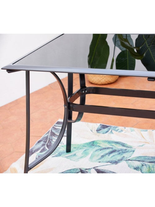 RIMINI Table de jardin aluminium 10 places - Kiabi